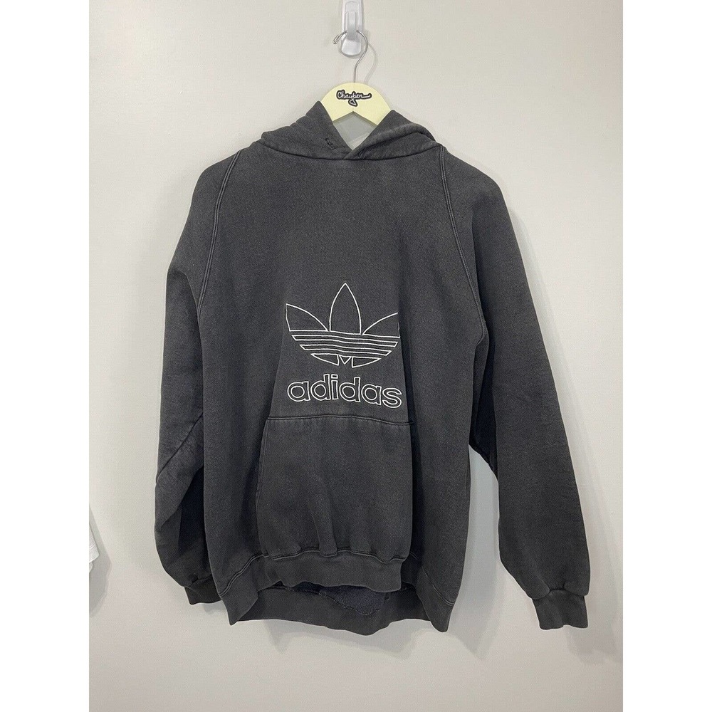 Mens Adidas Vintage Hoodie size XL